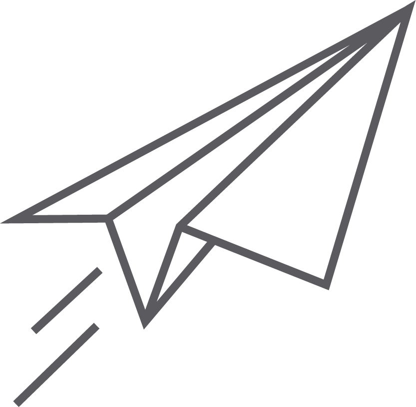 icon of a paper airplane