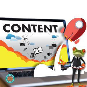 Content Marketing Academy graphic with Iggy Vision