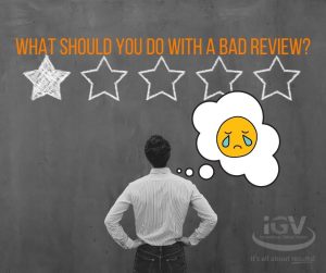 What Should You Do With a Bad Review?